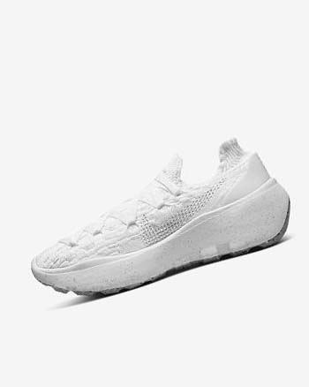 Nike Space Hippie 04 Blancos Blancos Blancos Plateadas | MX 4640